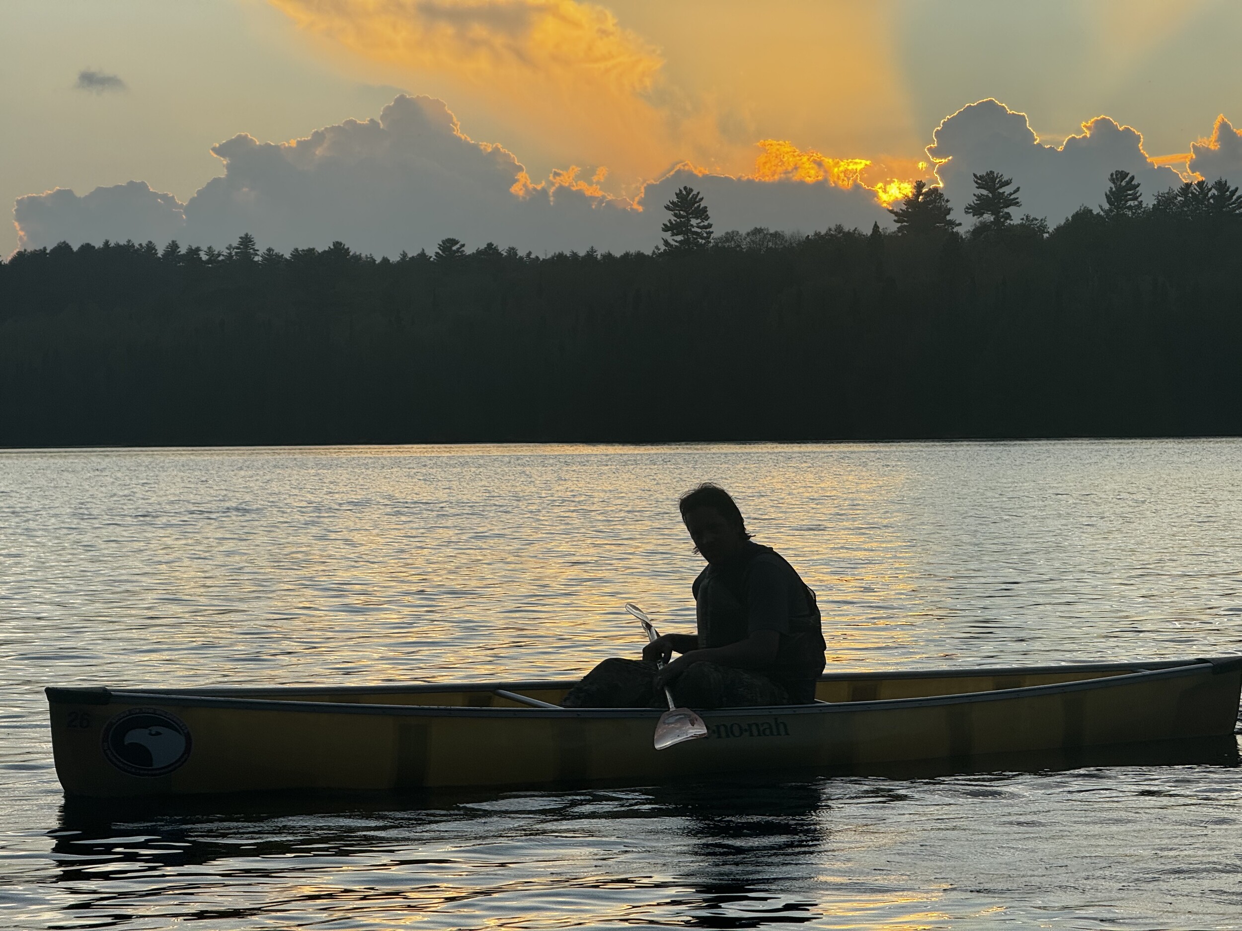 Sunset on Oyster Lake